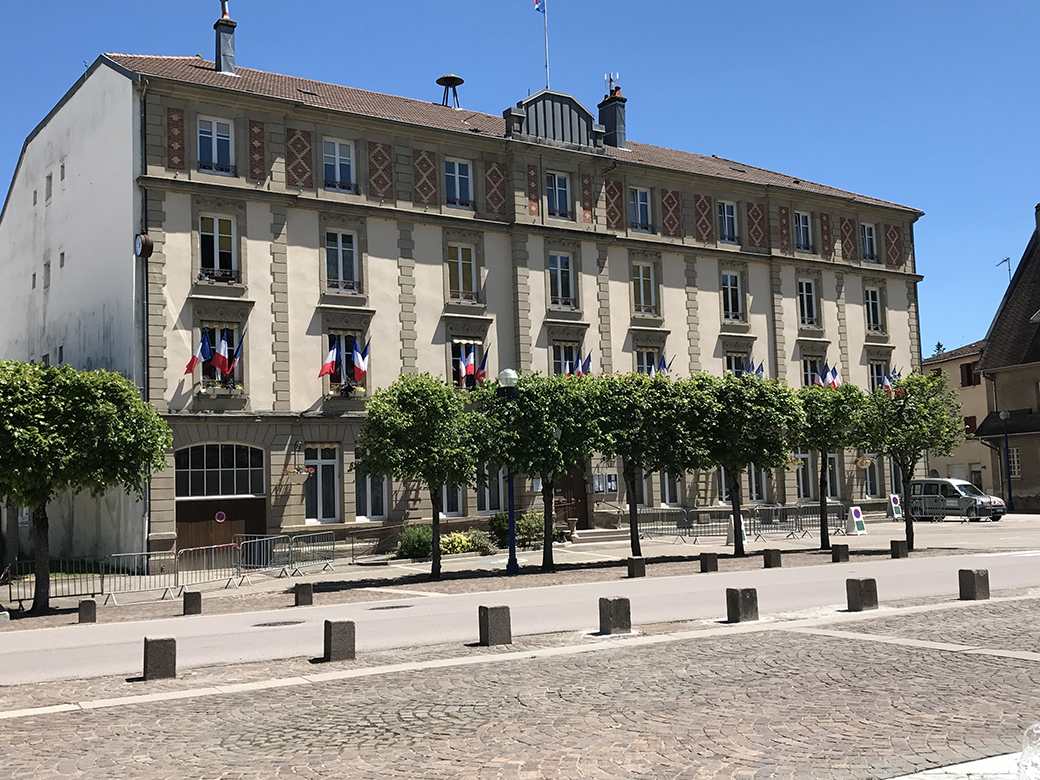 Formerly Hotel Martin Aîné, today the Hôtel de Ville, Contrexéville 